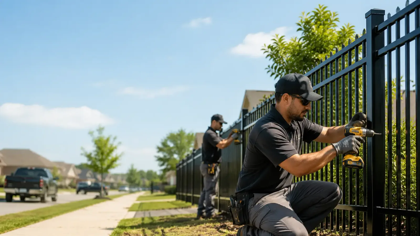 Metal Fence Installation in Berry, KY